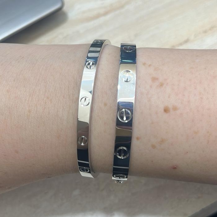 Love mediumBracelet 18K / Diamond Jewelry 394GBD2440RY