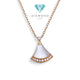 Diva MOP Diamond Necklace 18K / Kalung Berlian Diva Mutiara 18K / Diamond Jewelry  397KBDAB63800LS-HT