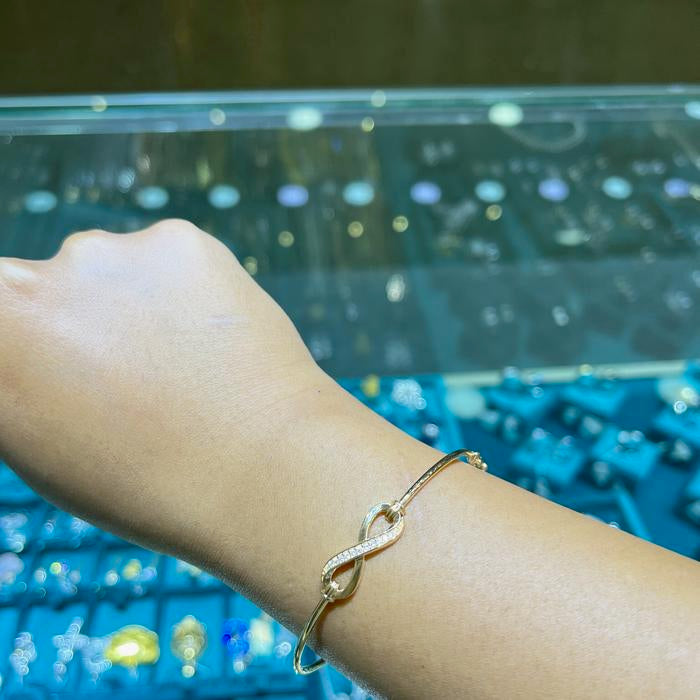 Infinity bracelet / gelang infinity emas 700-419GMS369LS