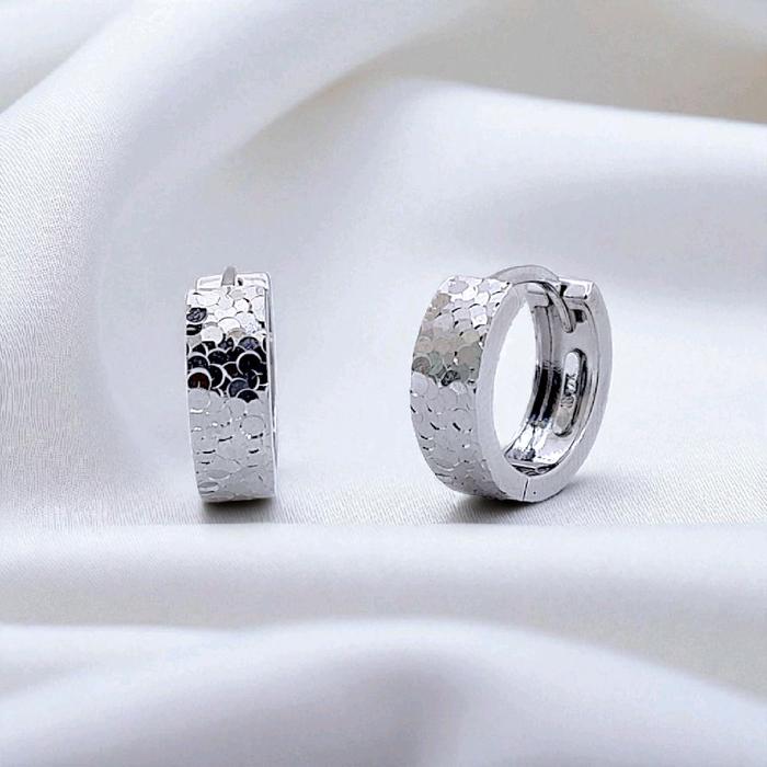 Leaf Gold Earring 750K / Anting Emas Daun 750K / Diamond Jewelry 408AMS217LS-HT