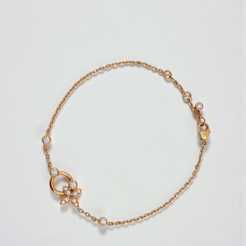 ldylle Diamond Bracelet 18K / Gelang Tangan Berlian ldylle 18K / Diamond Jewelry 155GBD55000AB -HT