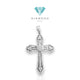 Cross diamond vintage  pendant /liontin emas salib vintage  18k -Diamond Jewelry