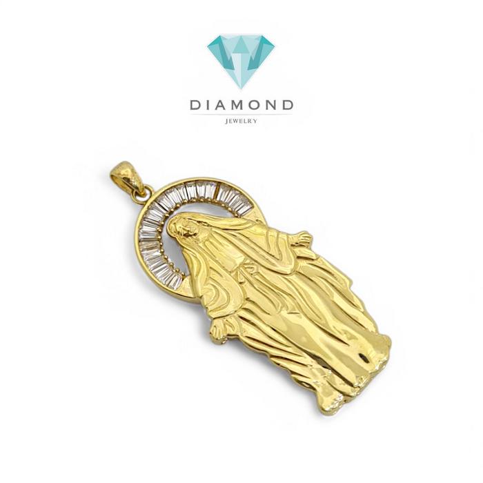 Liontin Emas Bunda Maria 18K-Diamond Jewelry