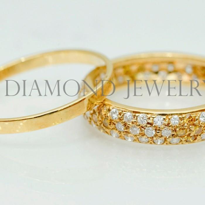 Cincin Kawin/Wedding Ring - Diamond Jewelry Two Tone 01030870/21000871