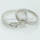 Cincin Kawin/Wedding Ring - Diamond Jewelry Two Tone 01020832/01020833