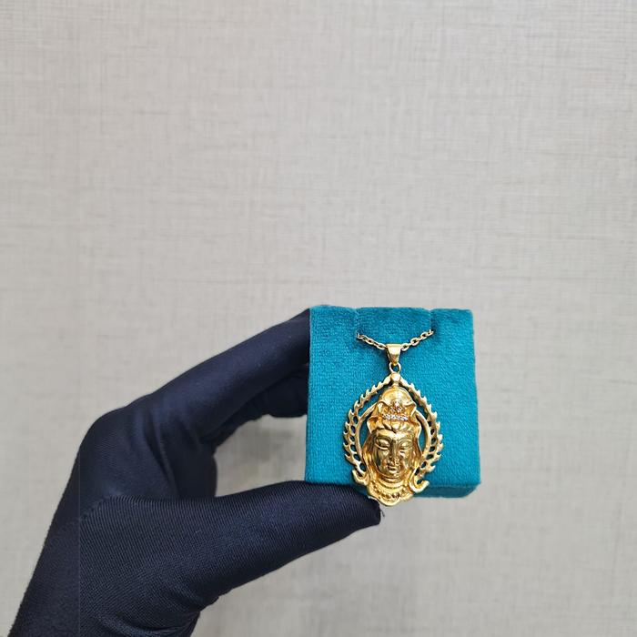 Liontin Mas Buddha 18K-Diamond Jewelry
