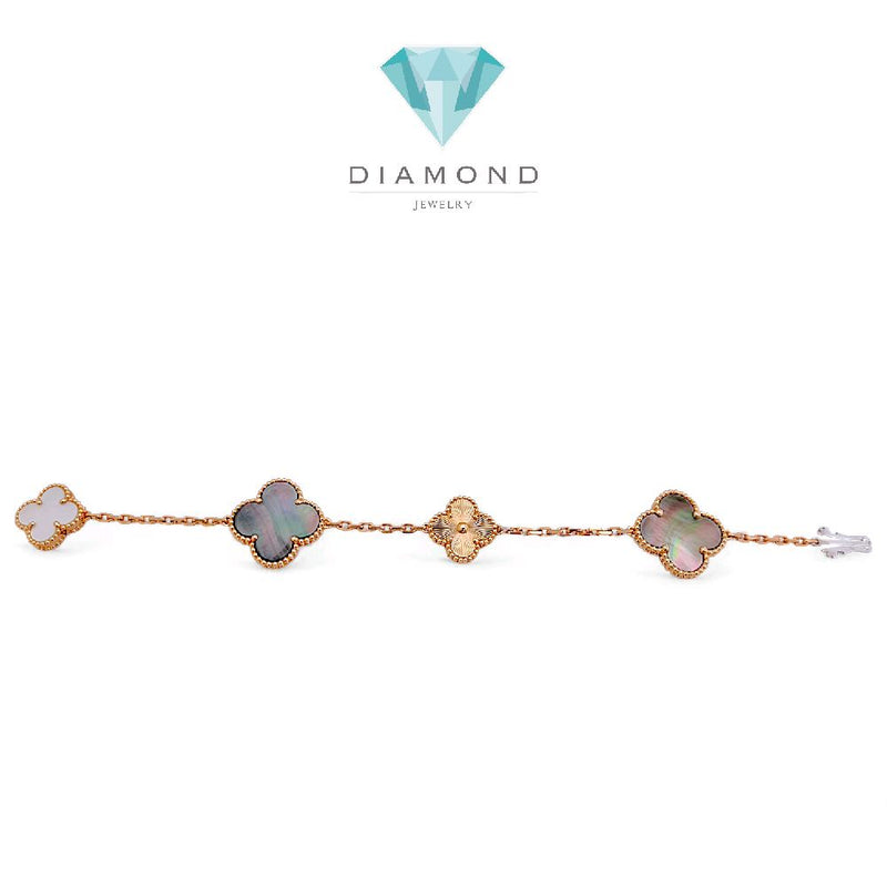 Magic 4 Clover Bracelet 18K / Gelang Clover 4 Magic 18K / 430GBD1416RY