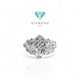 Baguette Diamond Ring/Cincin Berlian Baguette 18K