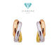 Trinity Large Earring 18K / Anting Trinity Besar 18K / Diamond Jewelry 396ABD970RY-HT
