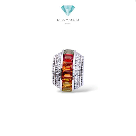 Rainbow Diamond Pendants 18K / Liontin Berlian Pelangi 18K / Diamond Jewelry / 4LB173200AB