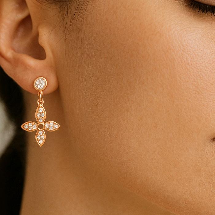 Ldylle Diamond Earring 18K / Anting Berlian Ldylle 18K / Diamond Jewelry 93ABD51800AB-HT