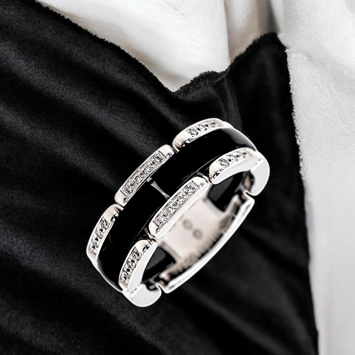 Ultra Diamond Ring Black / Diamond Jewelry-74CBD99000AB-HT