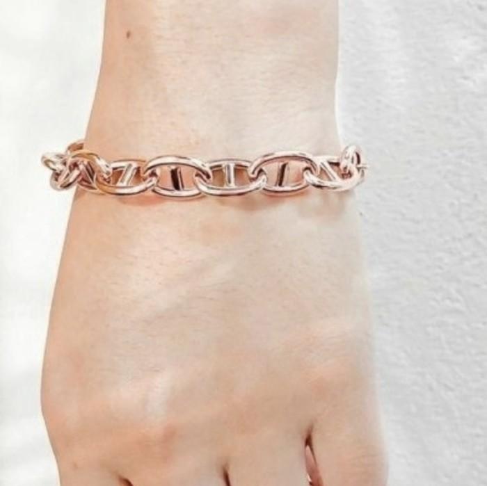 Gelang enchainned 18 K rose gold Diamond Jewelry