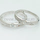 Cincin Kawin/Wedding Ring - Diamond Jewelry Two Tone 01020774/01020775
