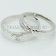 Cincin Kawin/Wedding Ring - Diamond Jewelry Two Tone 01020882/01020883
