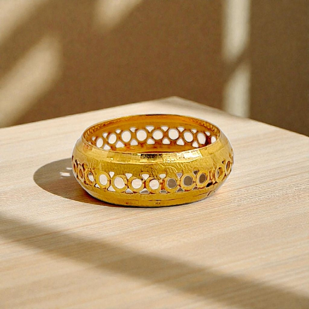 Gold Ring 23K / Cincin Emas 23K / Diamond Jewelry 142CMSWP4