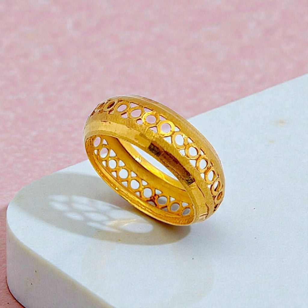 Gold Ring 23K / Cincin Emas 23K / Diamond Jewelry 142CMSWP4