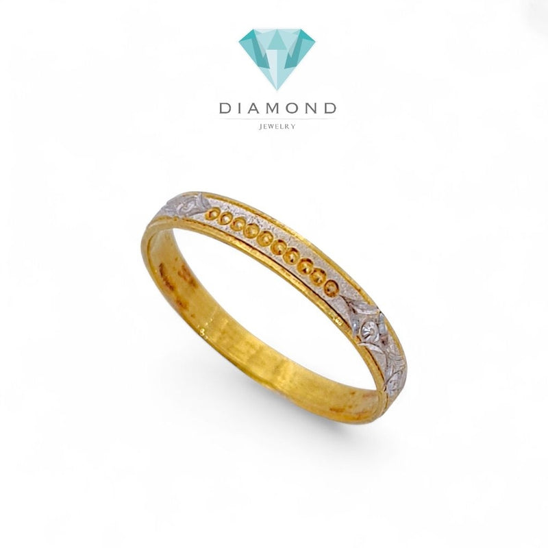 Gold Ring 23K / Cincin Emas 23K / Diamond Jewelry 15CMSWP2