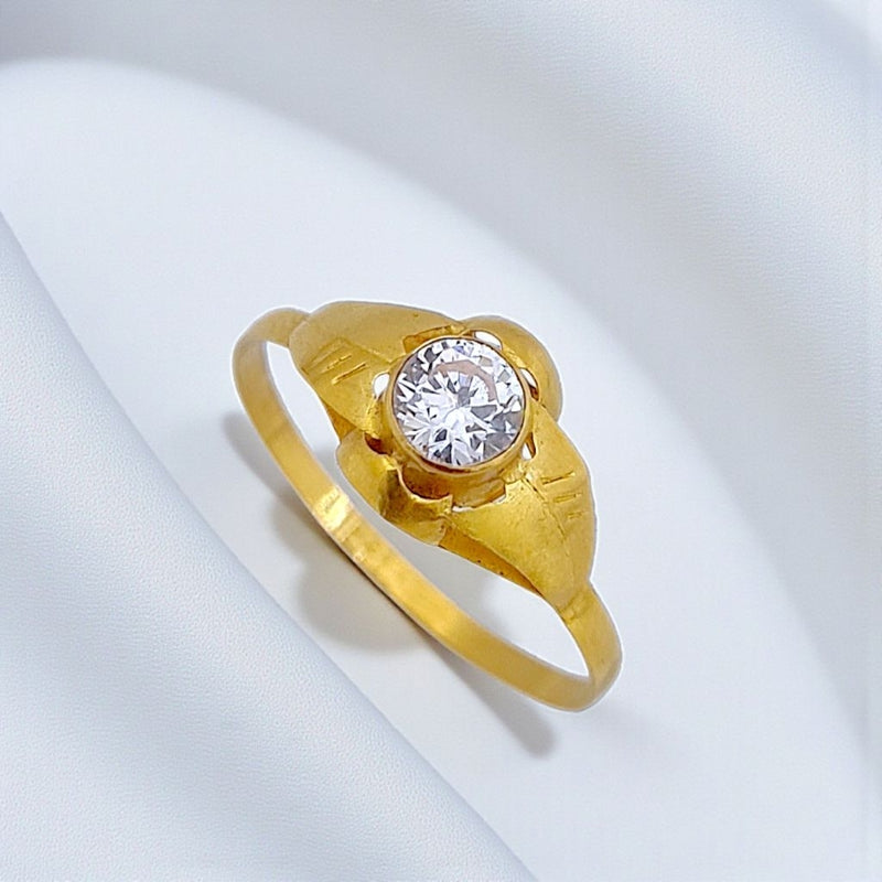 Leaf Gold Ring 23K / Cincin Emas Daun 23K / Diamond Jewelry 148CMSWP2