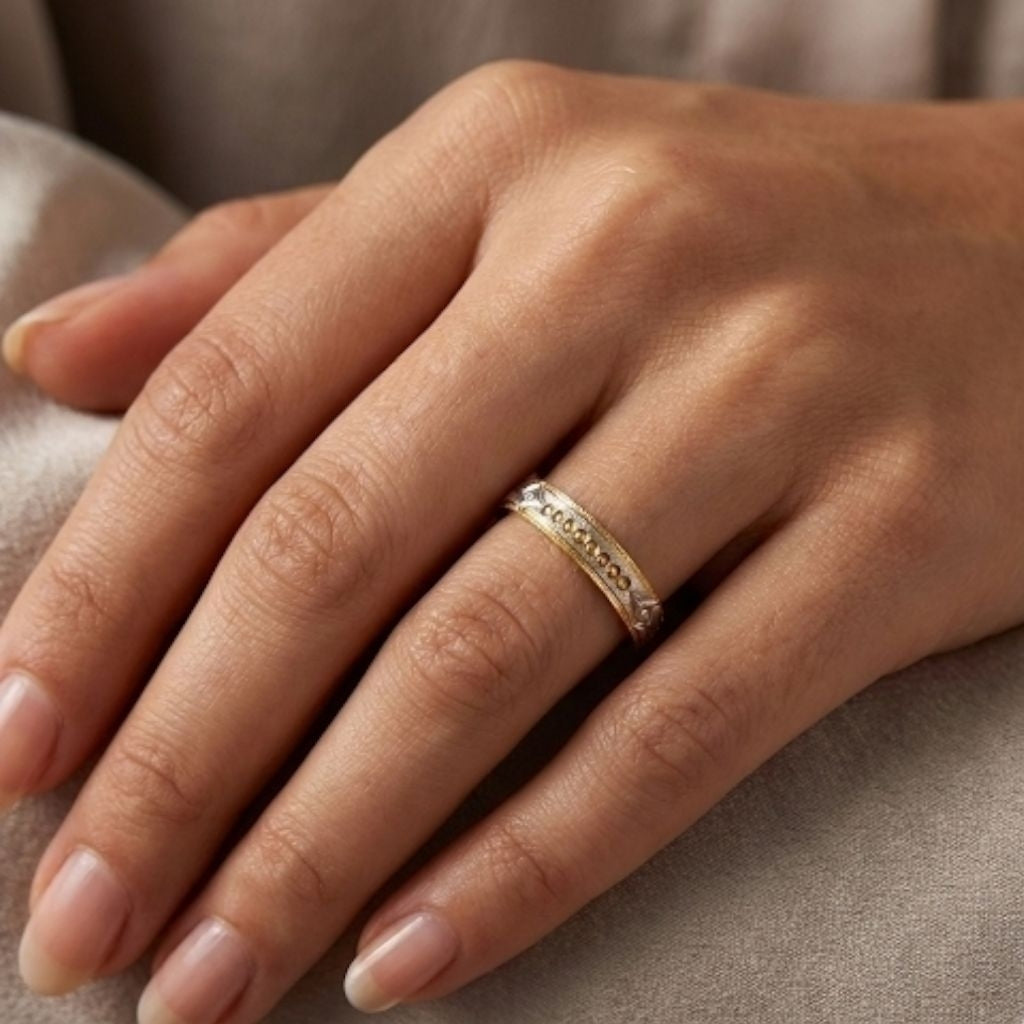 Gold Ring 23K / Cincin Emas 23K / Diamond Jewelry 15CMSWP2