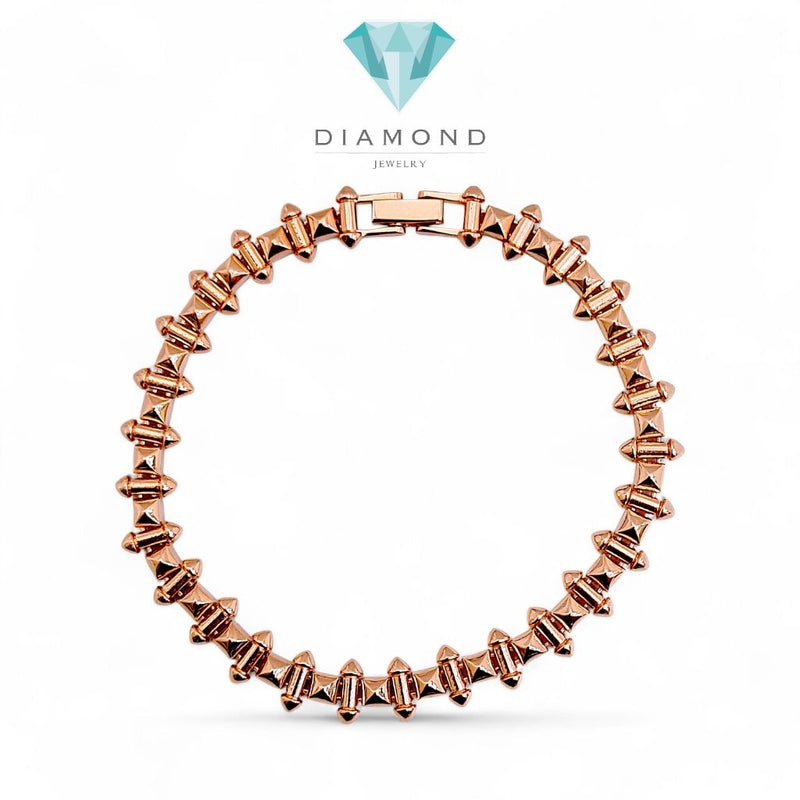 Clash Gold Bracelet 700K / Gelang Emas Clash 700K / Diamond Jewelry 453GMS728LS
