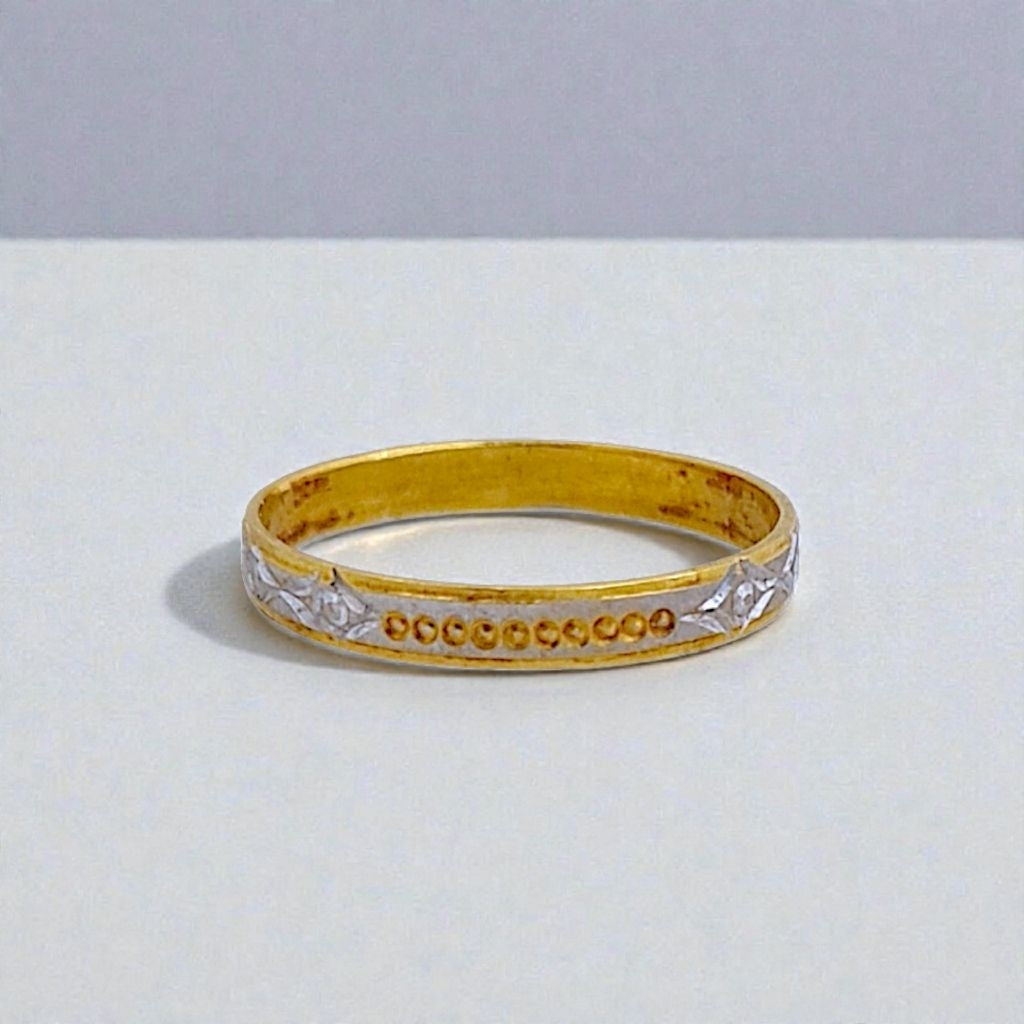 Gold Ring 23K / Cincin Emas 23K / Diamond Jewelry 15CMSWP2