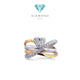 Love Diamond Ring 18K / Diamond Jewelry-37CBKV4500LSWP-HT