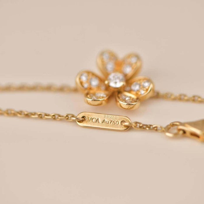 Frivole diamond bracelet pave-Yellow Gold 18k-Diamond Jewelry-81GBD39800AB-HT