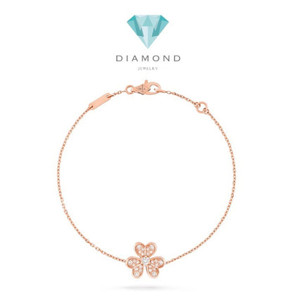 Frivole diamond bracelet pave-Yellow Gold 18k-Diamond Jewelry-81GBD39800AB-HT