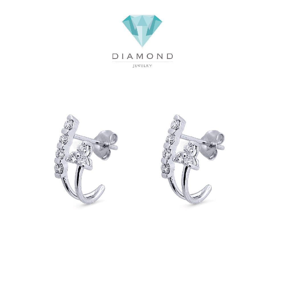 Listring Diamond Earring 18K / Anting Berlian Listring 18K / Diamond Jewelry 405AB890PFLS