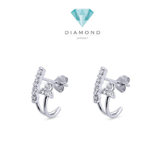 Listring Diamond Earring 18K / Anting Berlian Listring 18K / Diamond Jewelry 405AB890PFLS