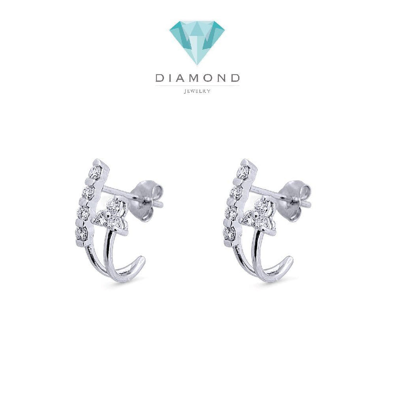 Listring Diamond Earring 18K / Anting Berlian Listring 18K / Diamond Jewelry 405AB890PFLS