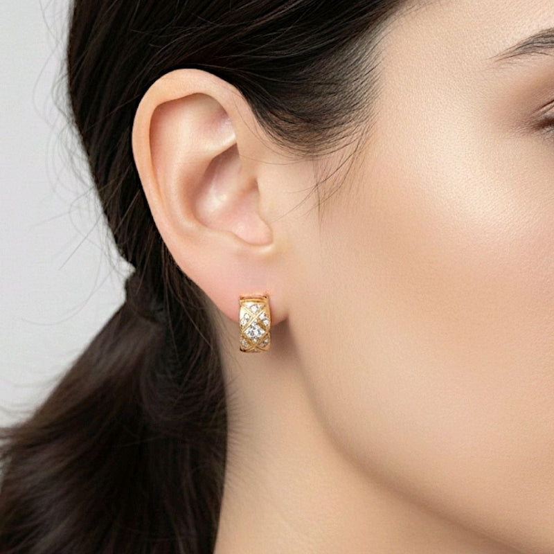 Cococrush Diamond Earring 18K / Anting Berlian Cococrush 18K / Diamond Jewelry 99ABD75000AB