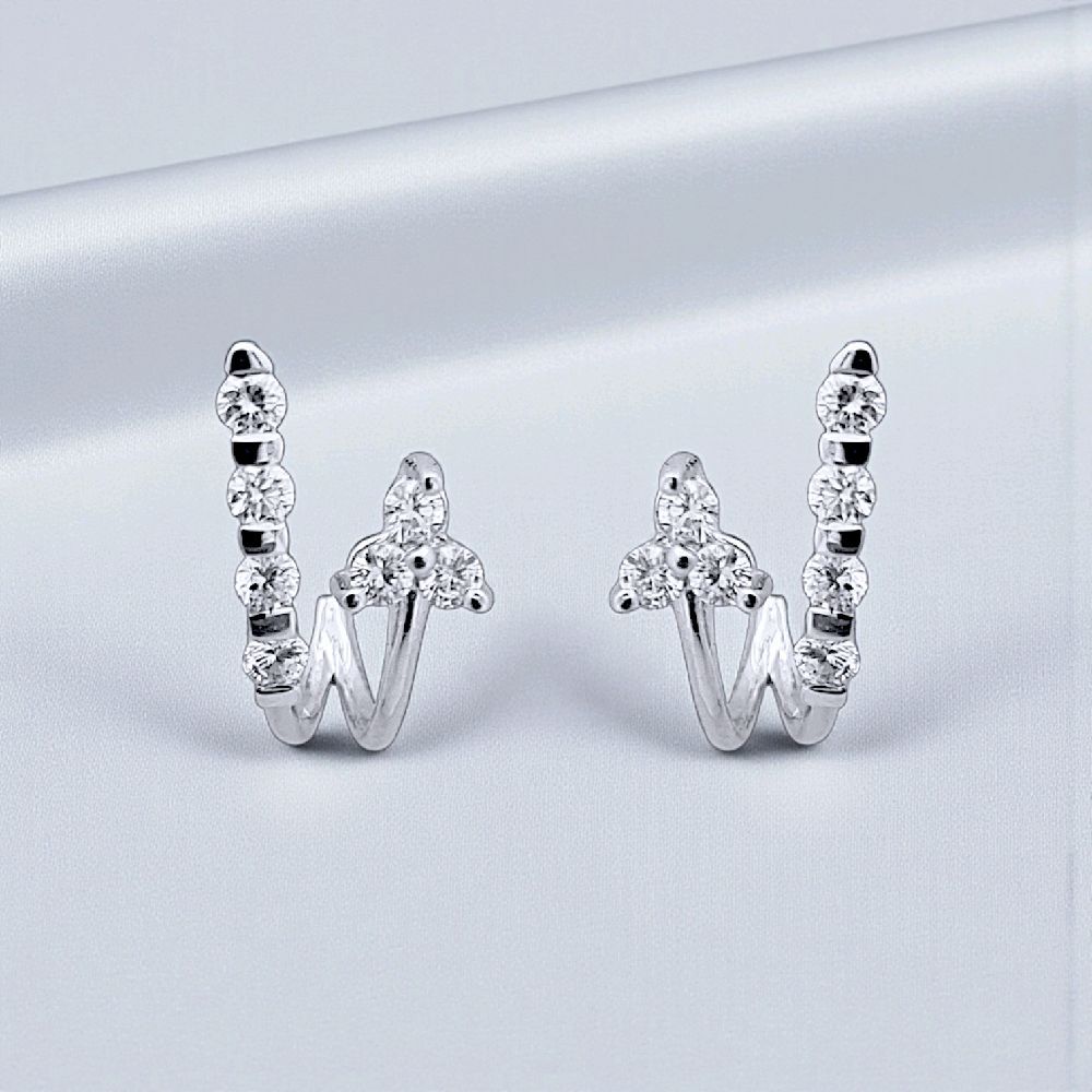 Listring Diamond Earring 18K / Anting Berlian Listring 18K / Diamond Jewelry 405AB890PFLS