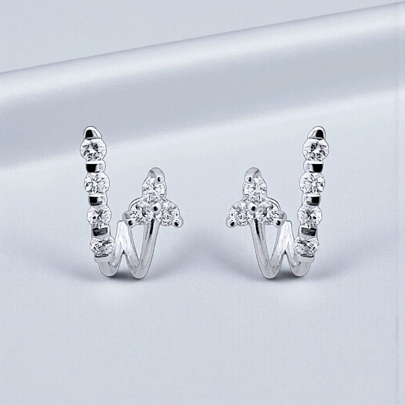 Listring Diamond Earring 18K / Anting Berlian Listring 18K / Diamond Jewelry 405AB890PFLS