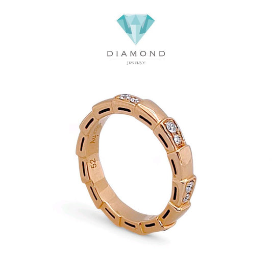 Ulo Serpenti Diamond Ring 18K / Cincin Berlian Ulo Serpenti 18K / Diamond Jewelry 107CBD79200AB