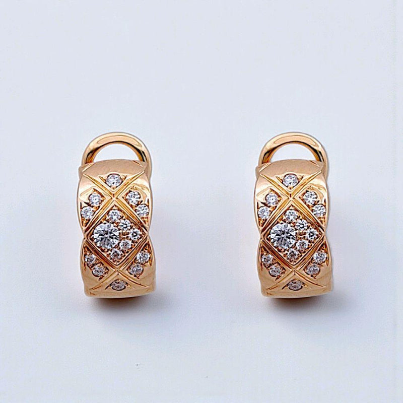 Cococrush Diamond Earring 18K / Anting Berlian Cococrush 18K / Diamond Jewelry 99ABD75000AB