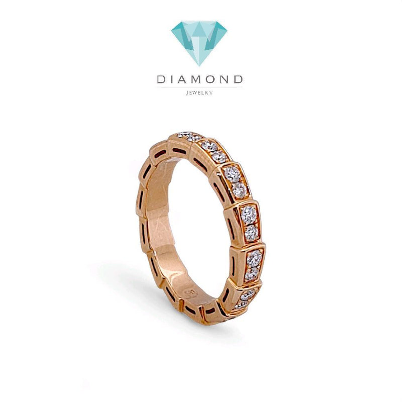 Ulo Serpenti Full Diamond Ring 18K / Cincin Full Berlian Ulo Serpenti 18K / Diamond Jewelry 106CBD100100AB