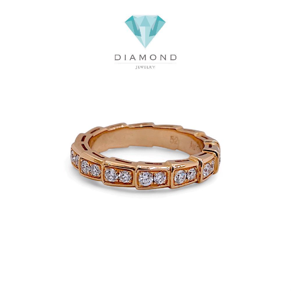 Ulo Serpenti Full Diamond Ring 18K / Cincin Full Berlian Ulo Serpenti 18K / Diamond Jewelry 106CBD100100AB