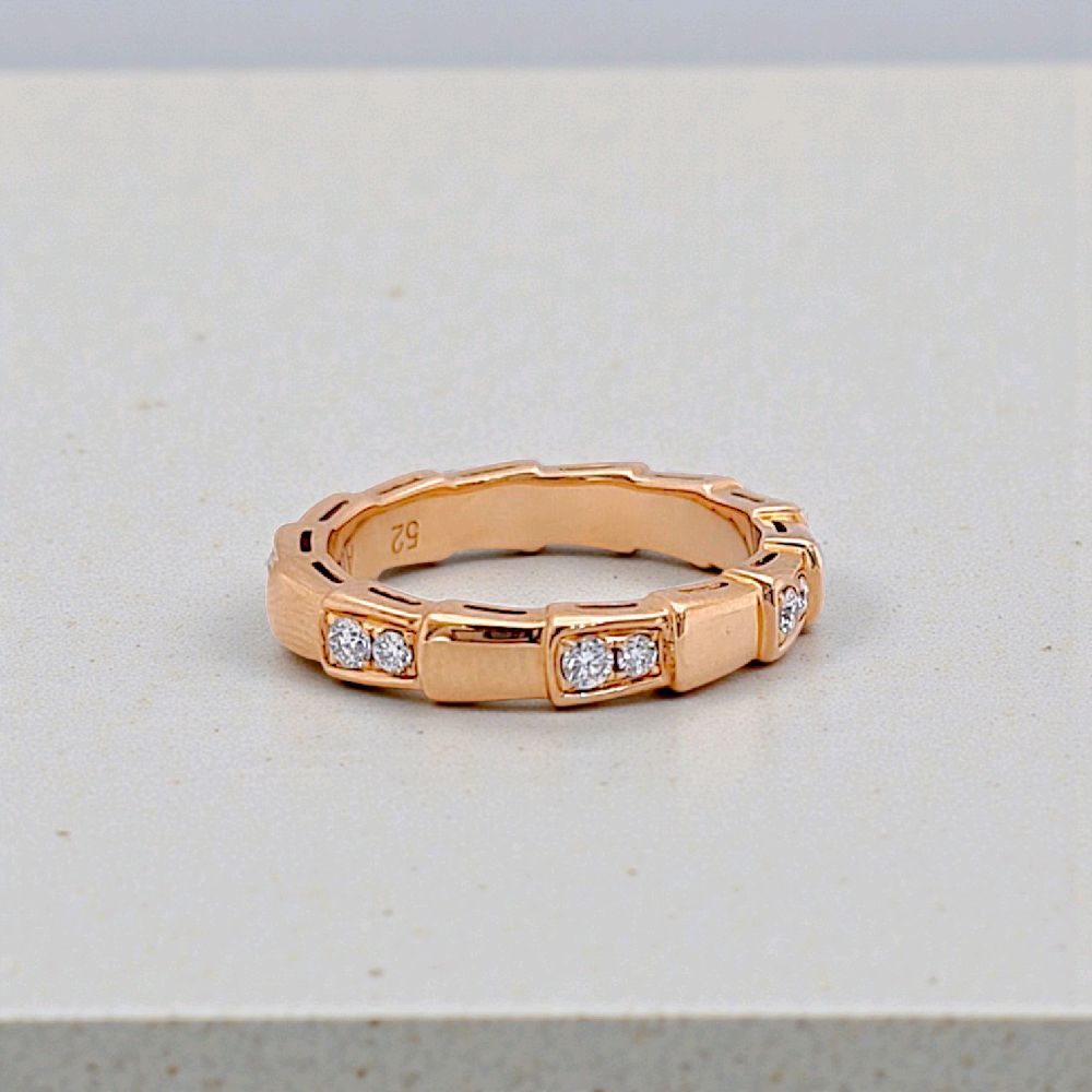 Ulo Serpenti Diamond Ring 18K / Cincin Berlian Ulo Serpenti 18K / Diamond Jewelry 107CBD79200AB