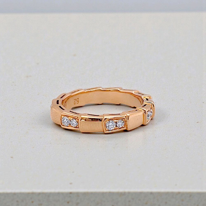 Ulo Serpenti Diamond Ring 18K / Cincin Berlian Ulo Serpenti 18K / Diamond Jewelry 107CBD79200AB