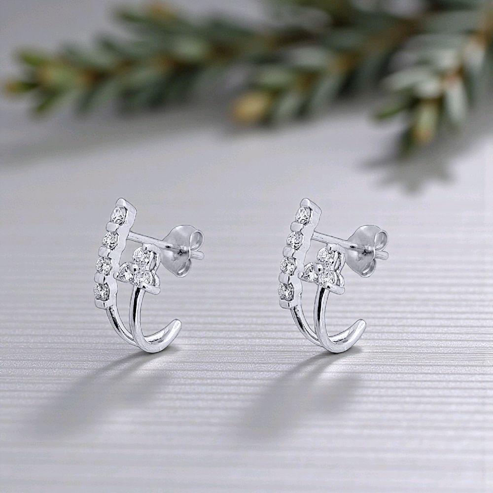 Listring Diamond Earring 18K / Anting Berlian Listring 18K / Diamond Jewelry 405AB890PFLS
