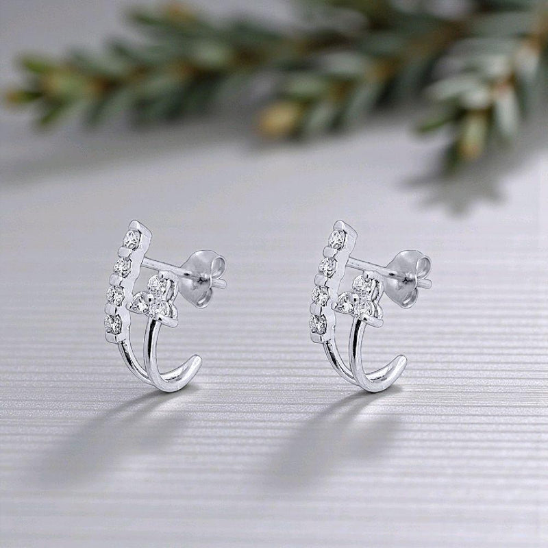 Listring Diamond Earring 18K / Anting Berlian Listring 18K / Diamond Jewelry 405AB890PFLS