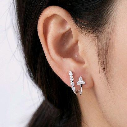 Listring Diamond Earring 18K / Anting Berlian Listring 18K / Diamond Jewelry 405AB890PFLS