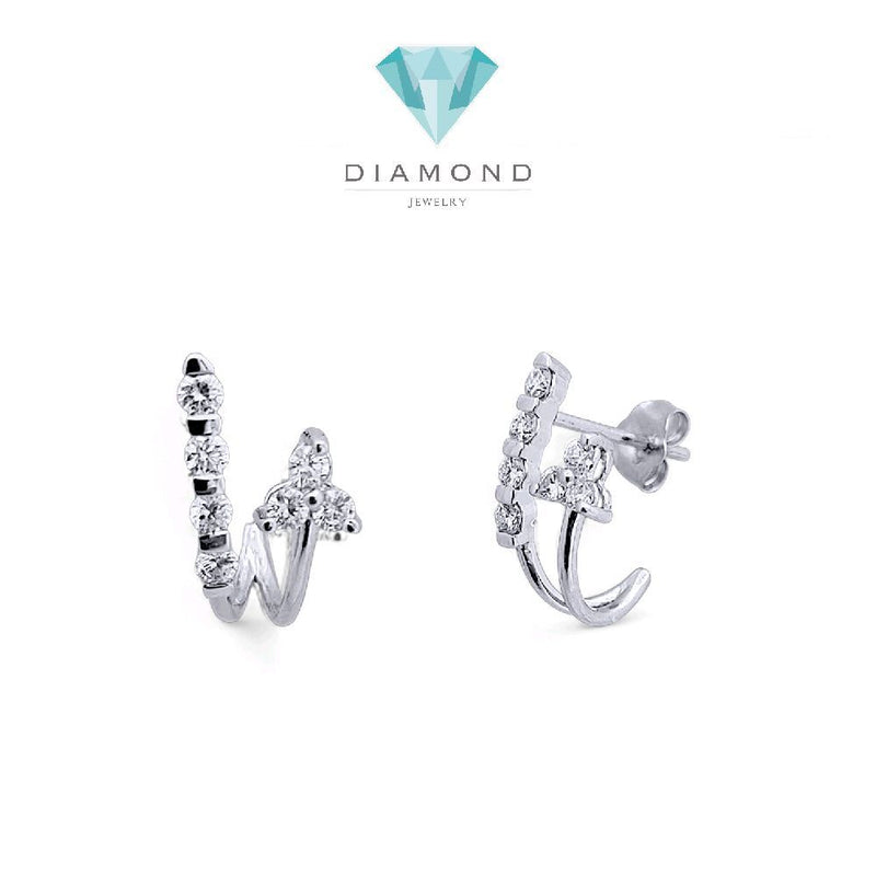 Listring Diamond Earring 18K / Anting Berlian Listring 18K / Diamond Jewelry 405AB890PFLS