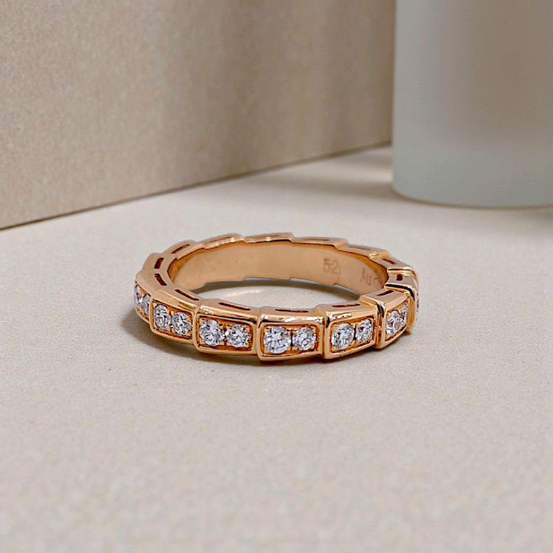 Ulo Serpenti Full Diamond Ring 18K / Cincin Full Berlian Ulo Serpenti 18K / Diamond Jewelry 106CBD100100AB