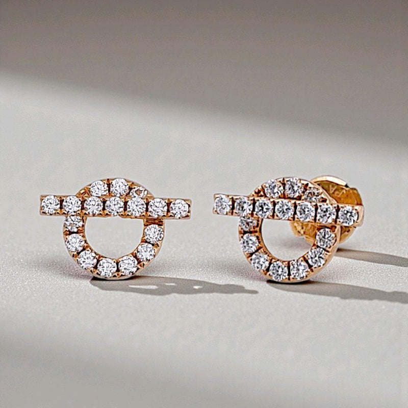 Finesse Diamond Earring 18K / Anting Berlian Finesse 18K / Diamond Jewelry 98ABD112000AB