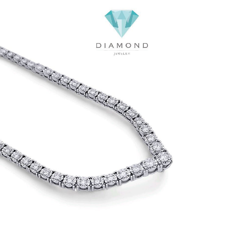 V Diamond Necklace 18K / Kalung Berlian V 18K / Diamond Necklace 400KB10000PFLS