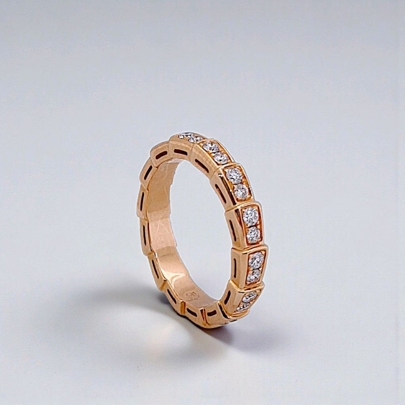 Ulo Serpenti Full Diamond Ring 18K / Cincin Full Berlian Ulo Serpenti 18K / Diamond Jewelry 106CBD100100AB