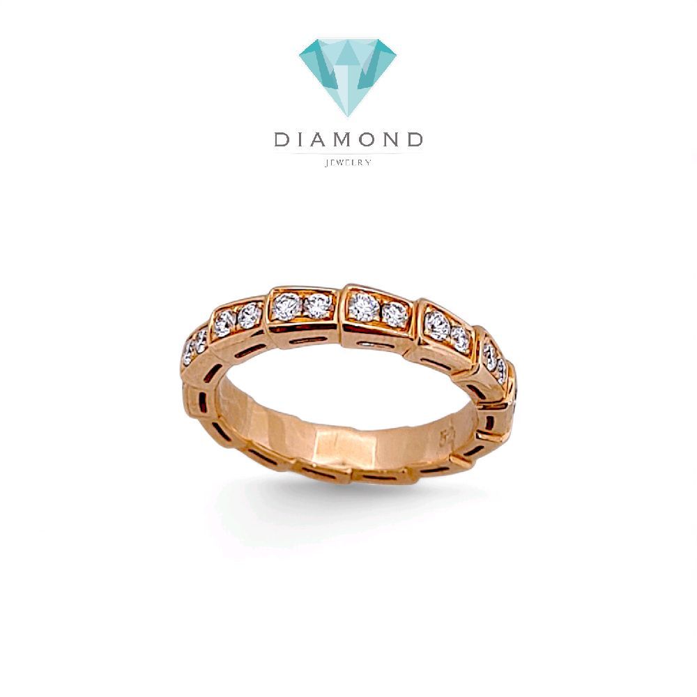 Ulo Serpenti Full Diamond Ring 18K / Cincin Full Berlian Ulo Serpenti 18K / Diamond Jewelry 106CBD100100AB